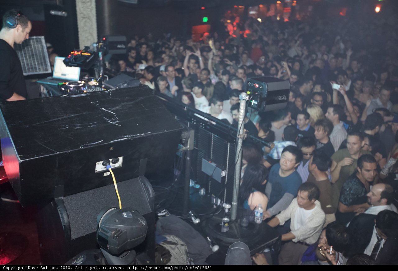 DJ Sasha rocks the Sierra Madre crowd