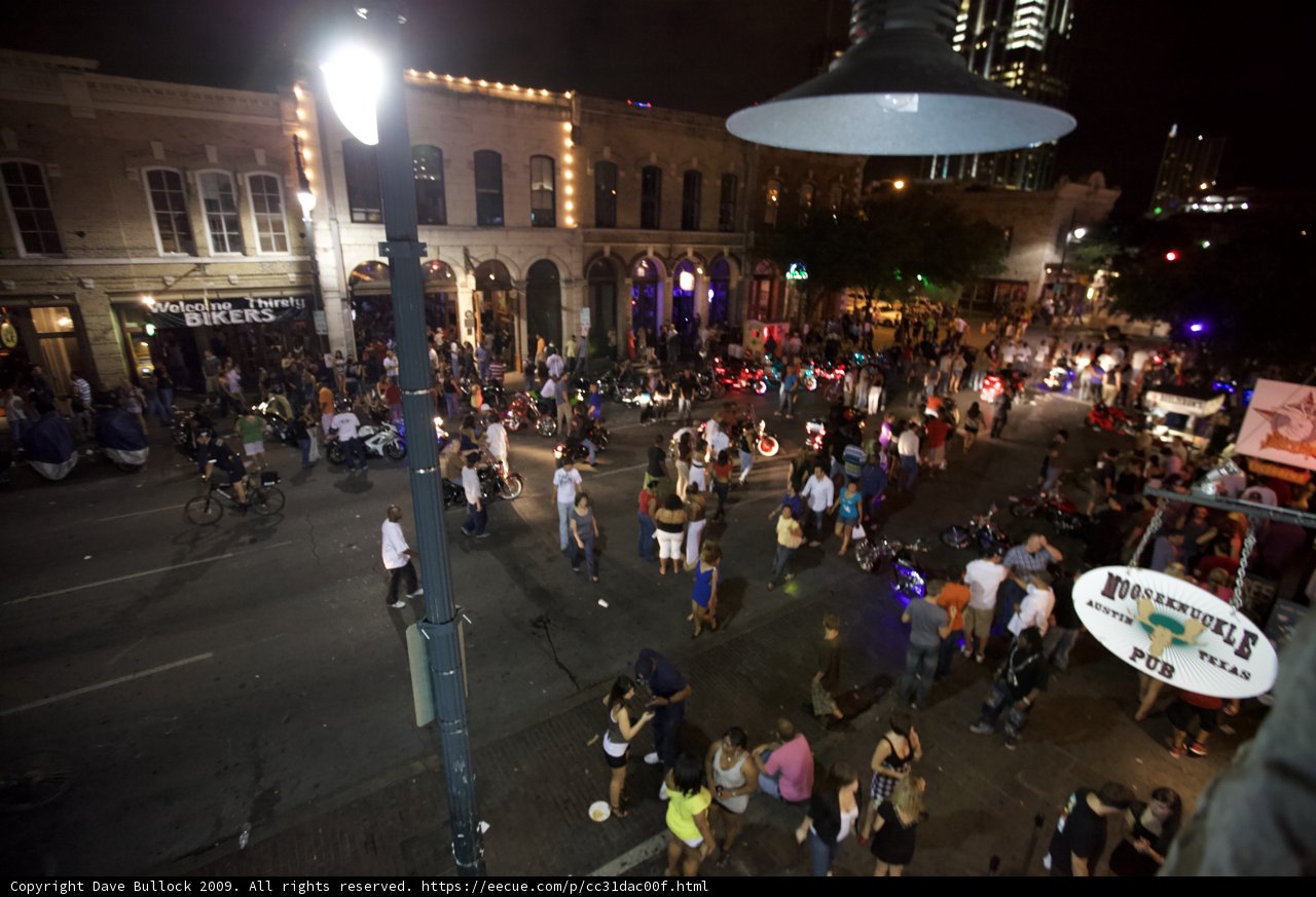 Night Life in Downtown Austin