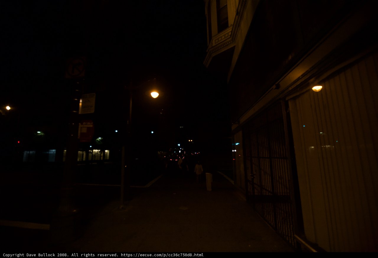 Illuminated Urban Night