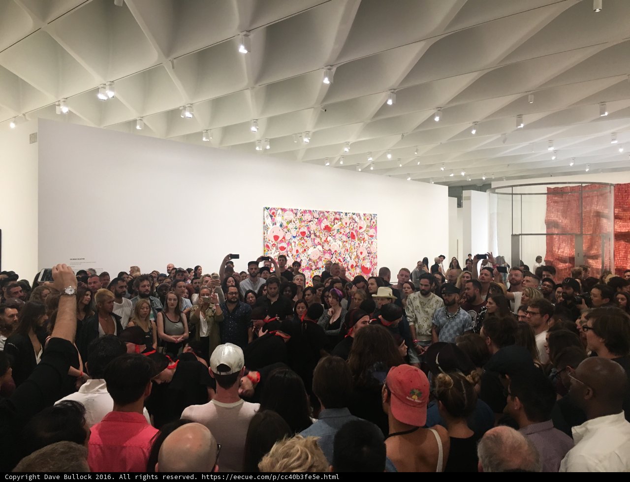 The Broad's Lecture Hall Packed with Art Enthusiasts