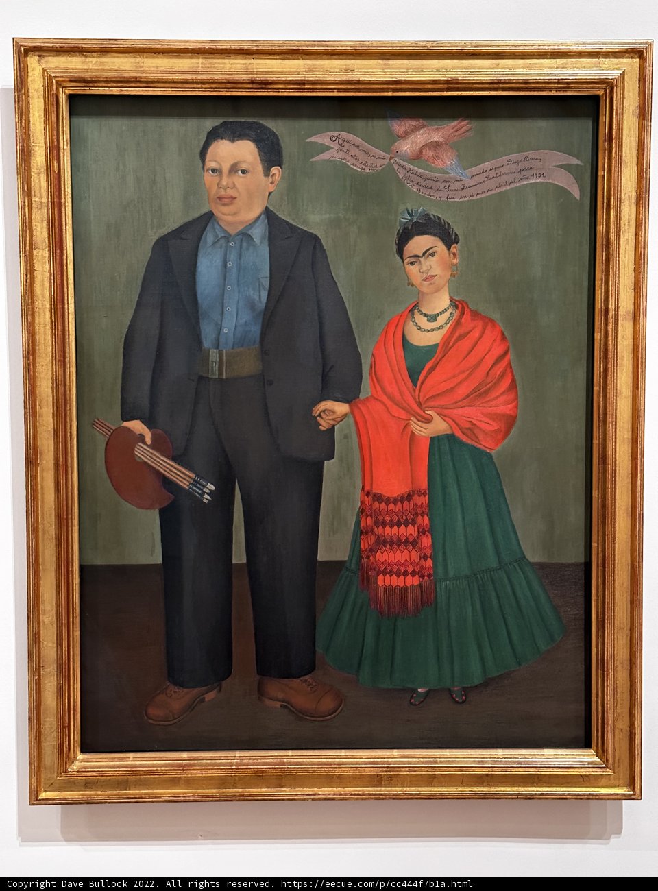 Frida and Juan's Portrait at SFMOMA