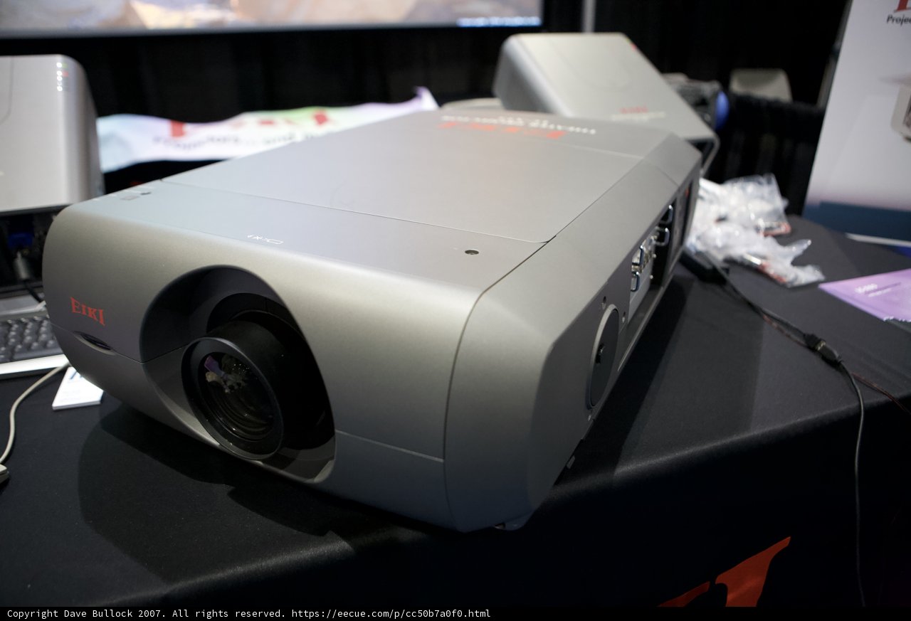 Cutting-Edge Projector on Display at Trade Show
