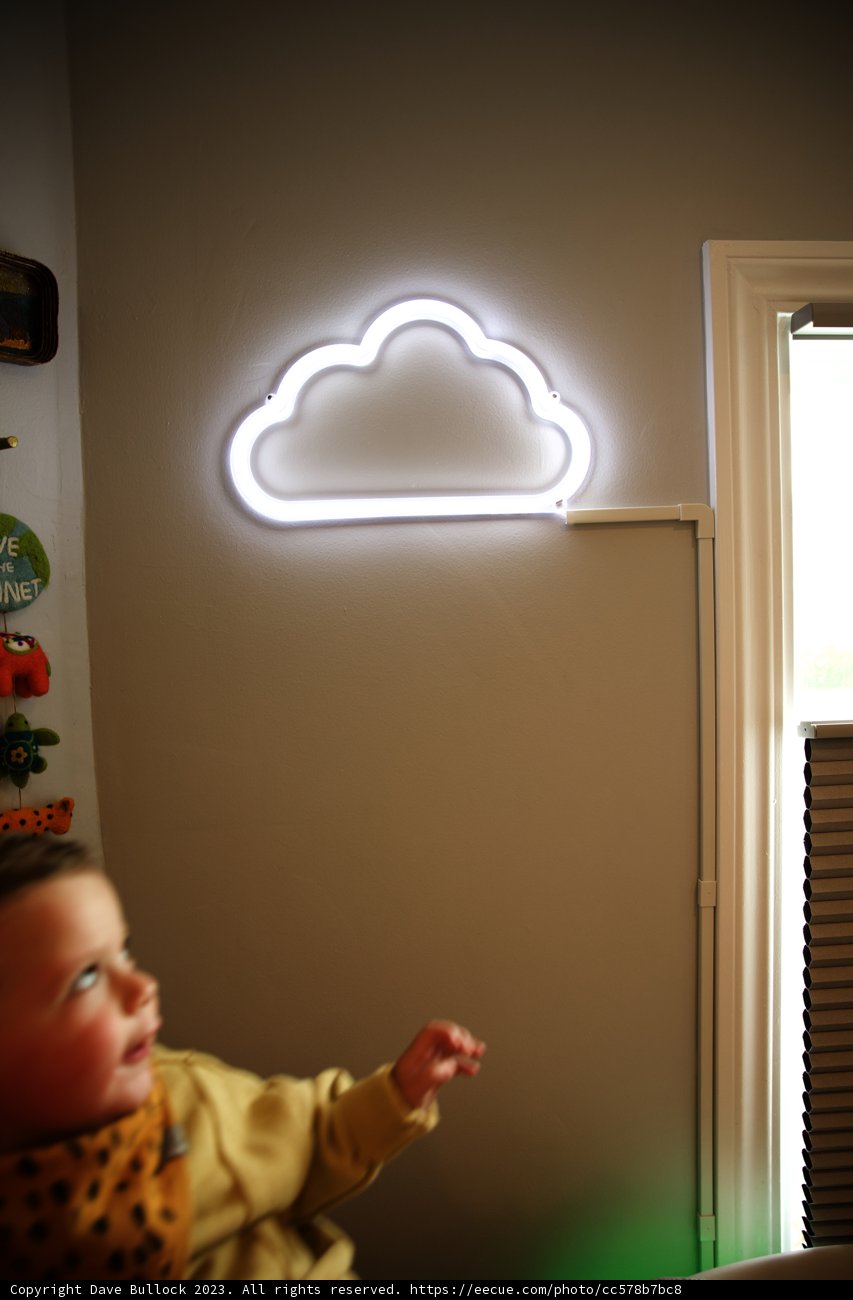 A Glimpse of Magic: Baby Wesley and the Neon Cloud