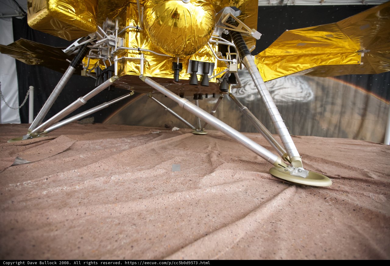 The Golden Mars Lander