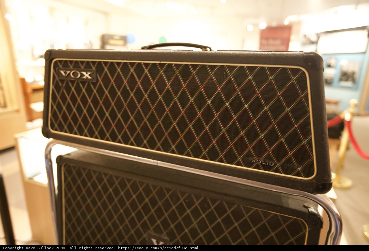 Classic Amplifier Headstock