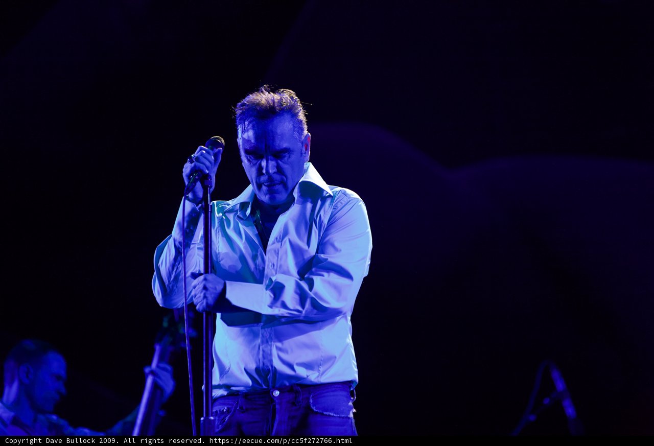 Morrissey Rocks the Crowd at Coachella 2009