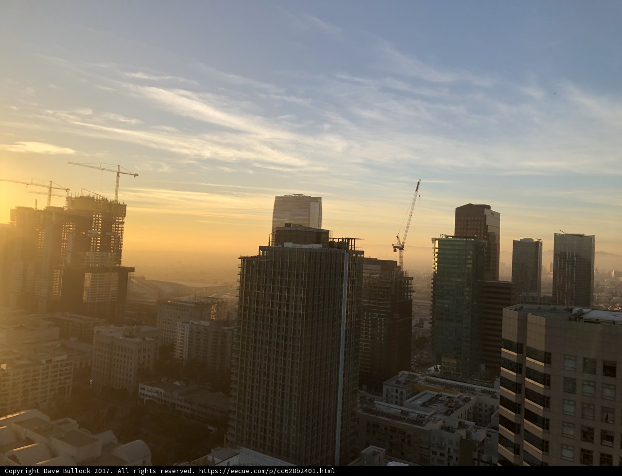 A Metropolis at Sunset