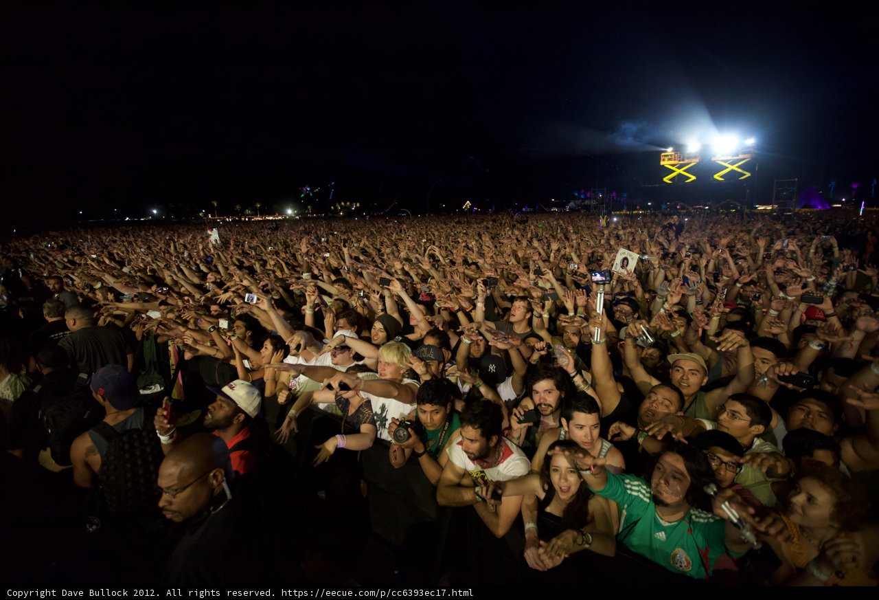 Hands Up at Coachella