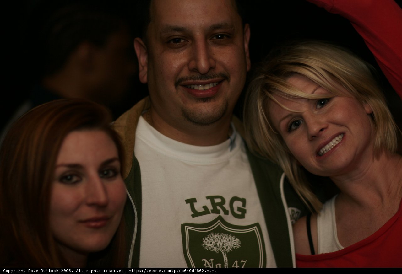 Three Smiling Friends in T-Shirts