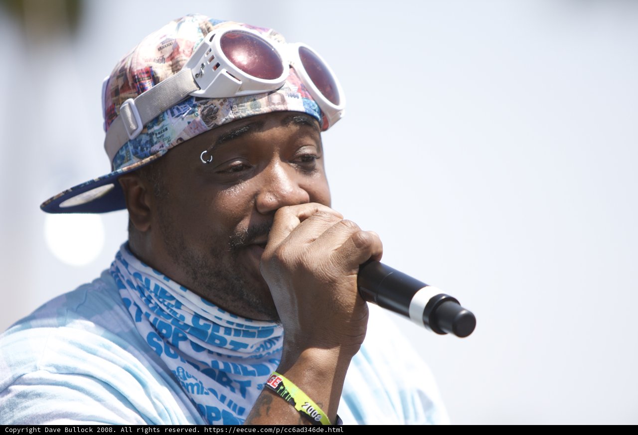 The Sunglasses and Cap Performer