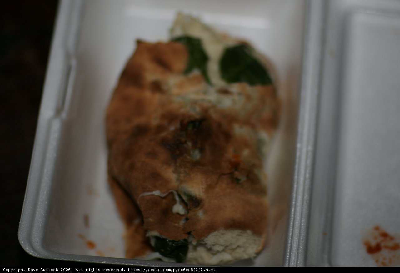 Lunch in a White Container
