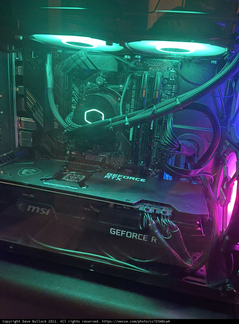 Glowing Machine Tower