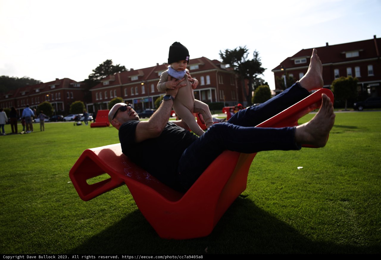 Red Chair Memories: A Perfect Summer Day in Presidio
