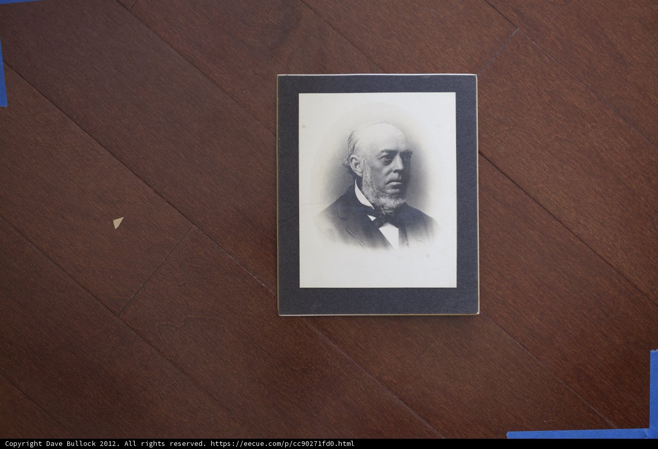 The Suited Gentleman on Hardwood