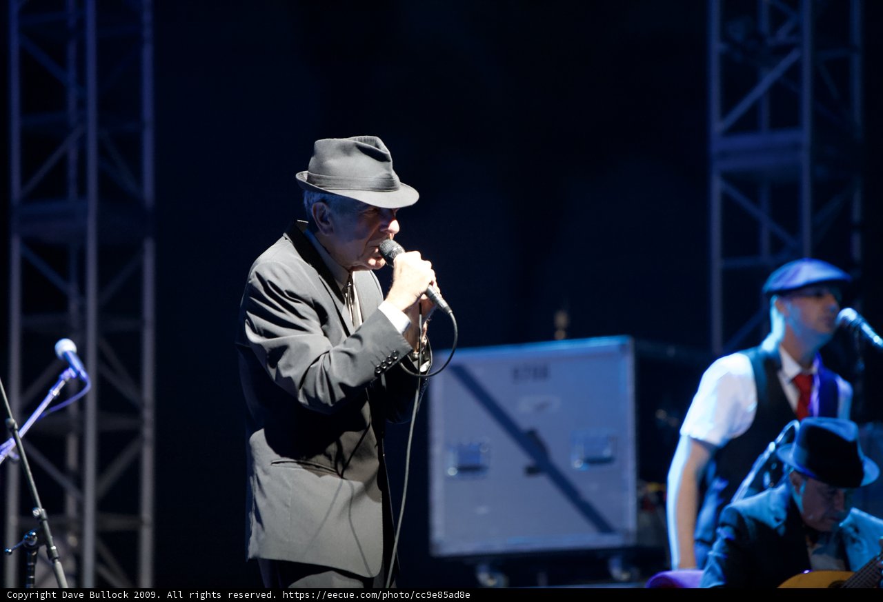 Leonard Cohen's Electrifying Solo Performance at Coachella 2009