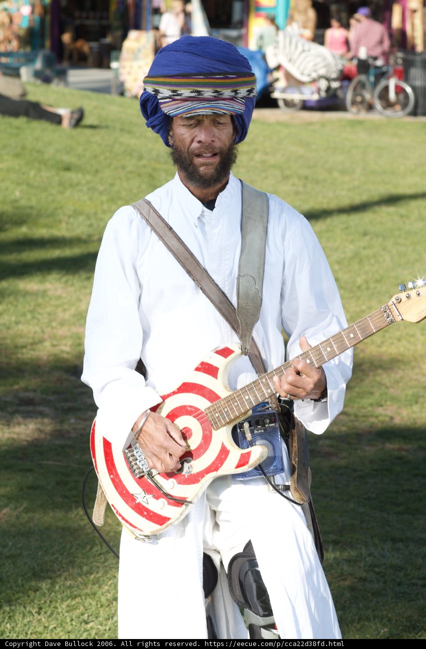 Guitarist in Turban