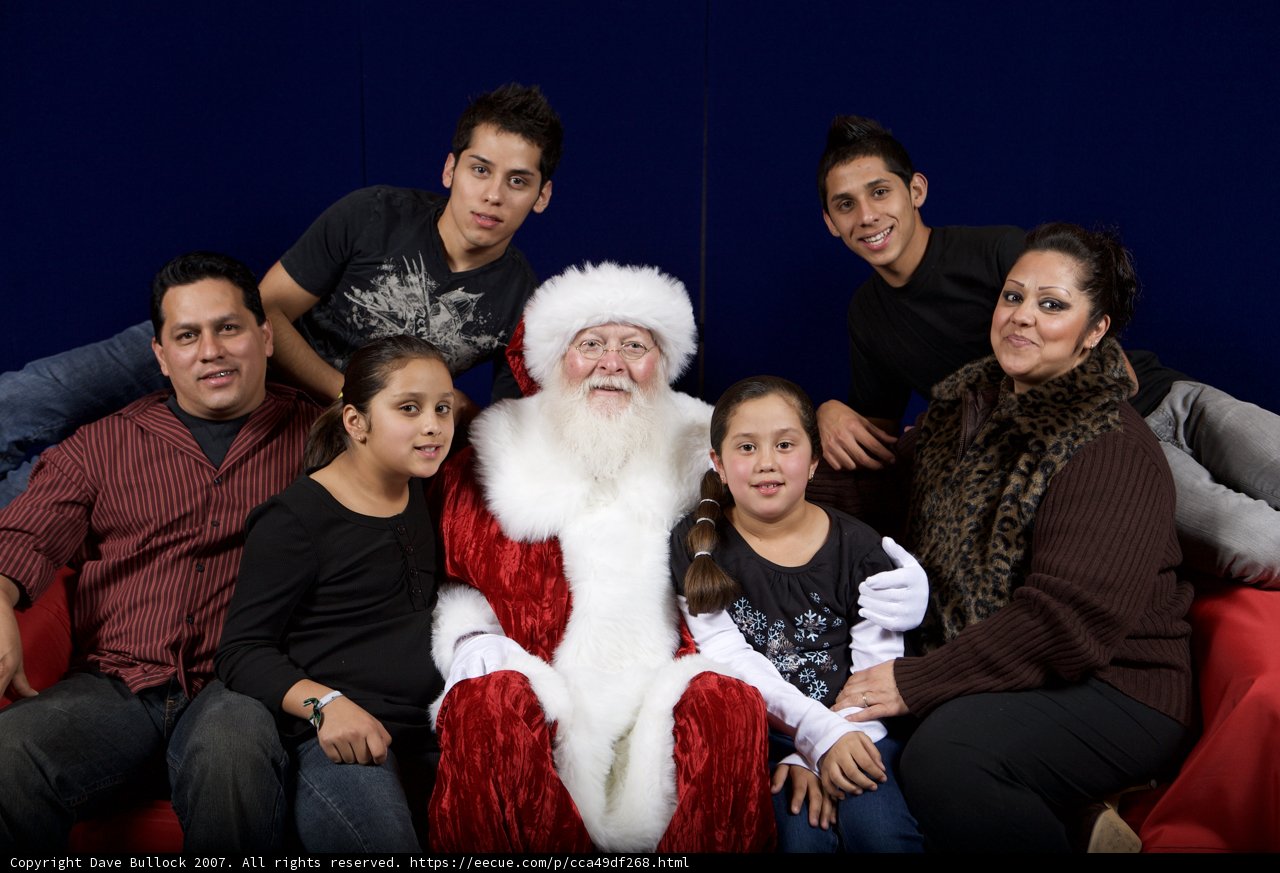 Meeting Santa in Style