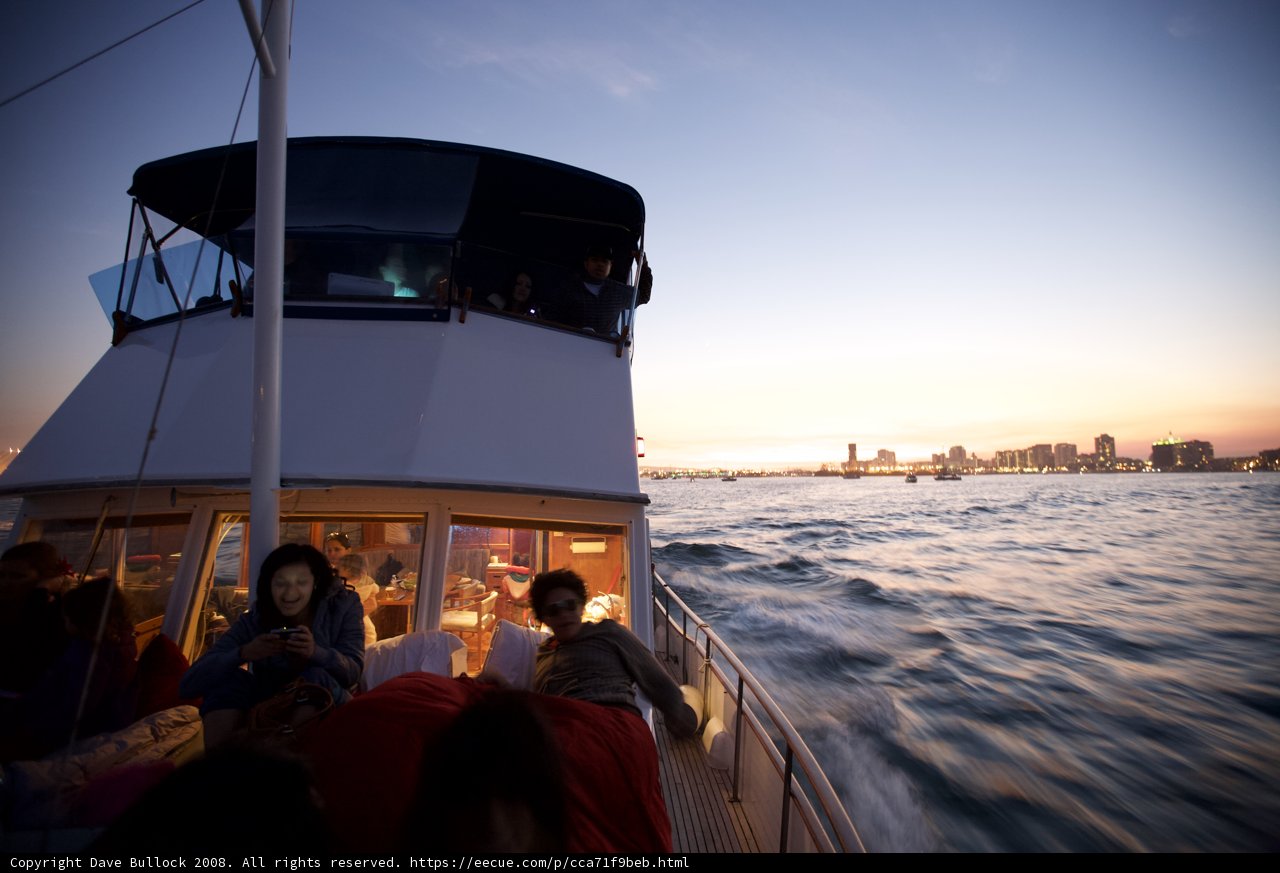 Sunset Boat Ride through the City's Waters