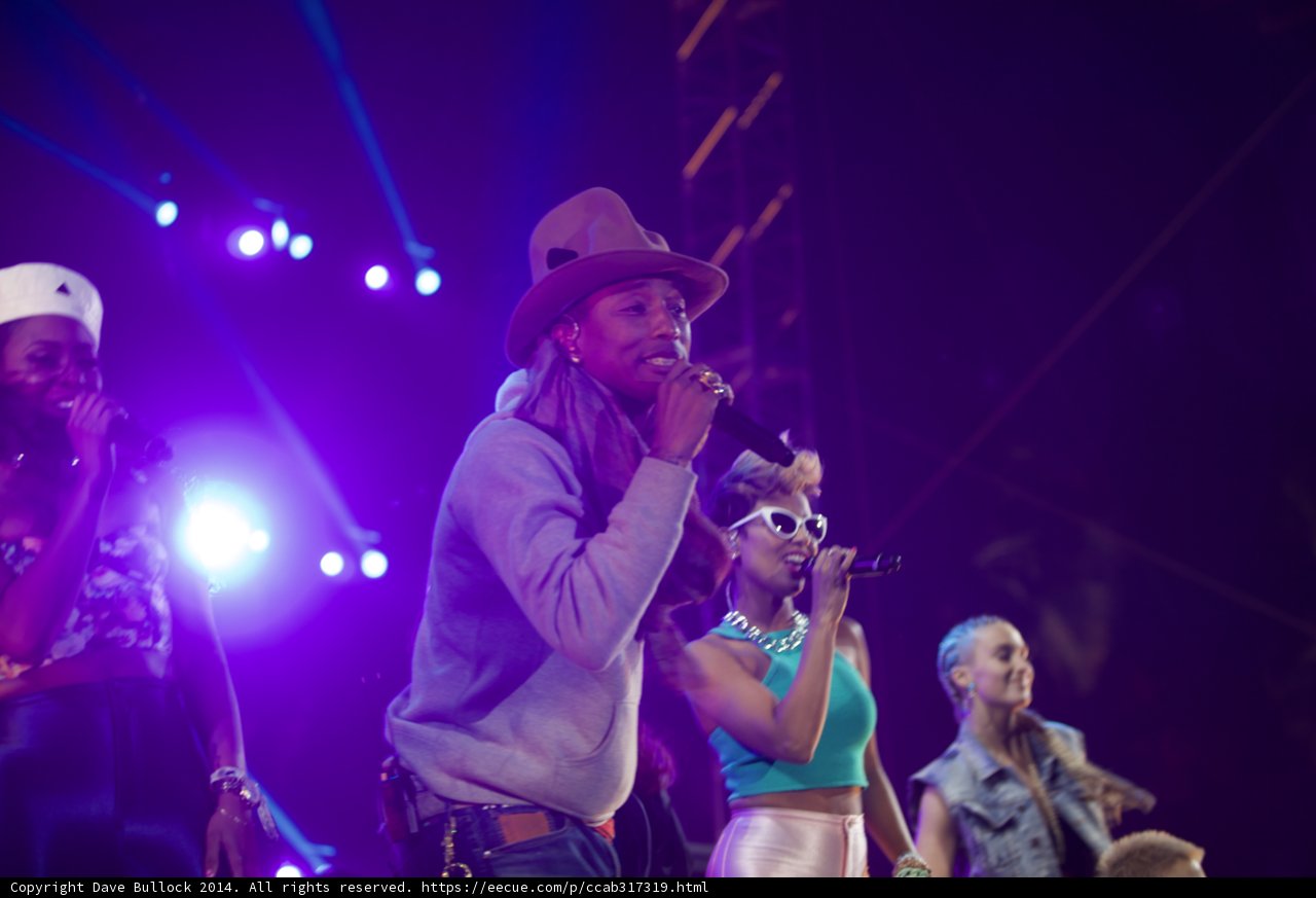 Pharrell Williams Takes Coachella by Storm