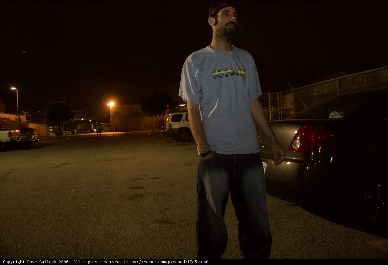 Nighttime Parking Lot Watch