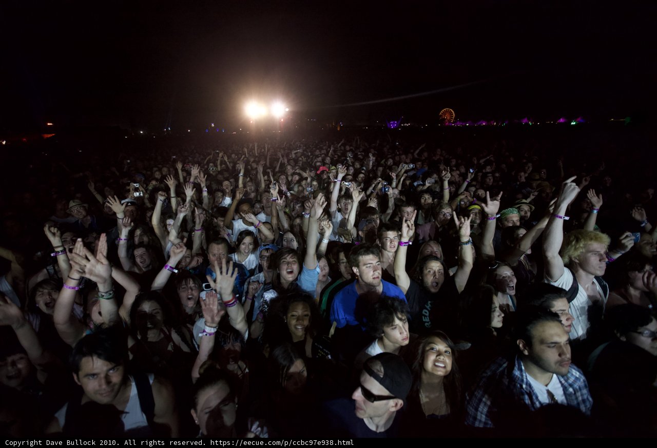 Hands in the Air at Coachella 2010