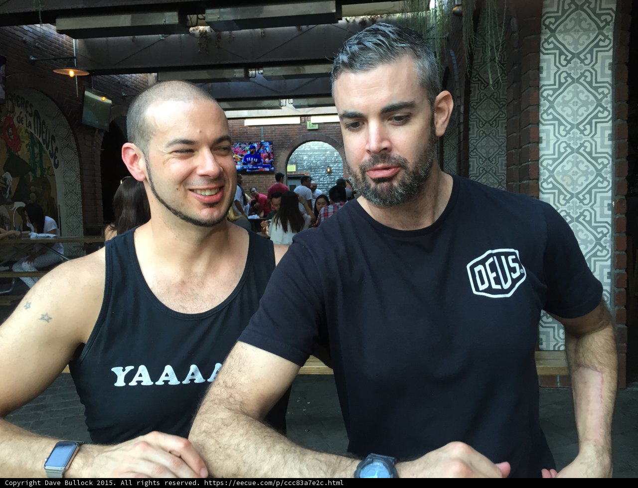 Black Shirted Men