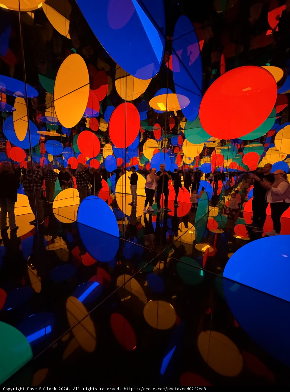 Kaleidoscopic Ceiling at SF MoMA