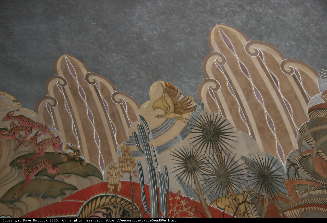 Woman and Bird Tapestry Painting