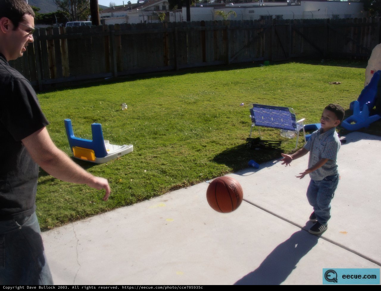 Backyard Basketball Fun