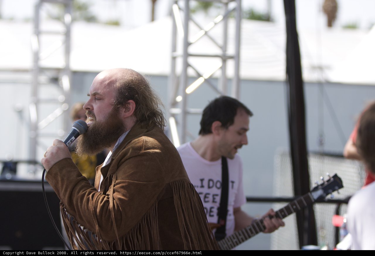 Tim Harrington rocks Coachella with electrifying performance