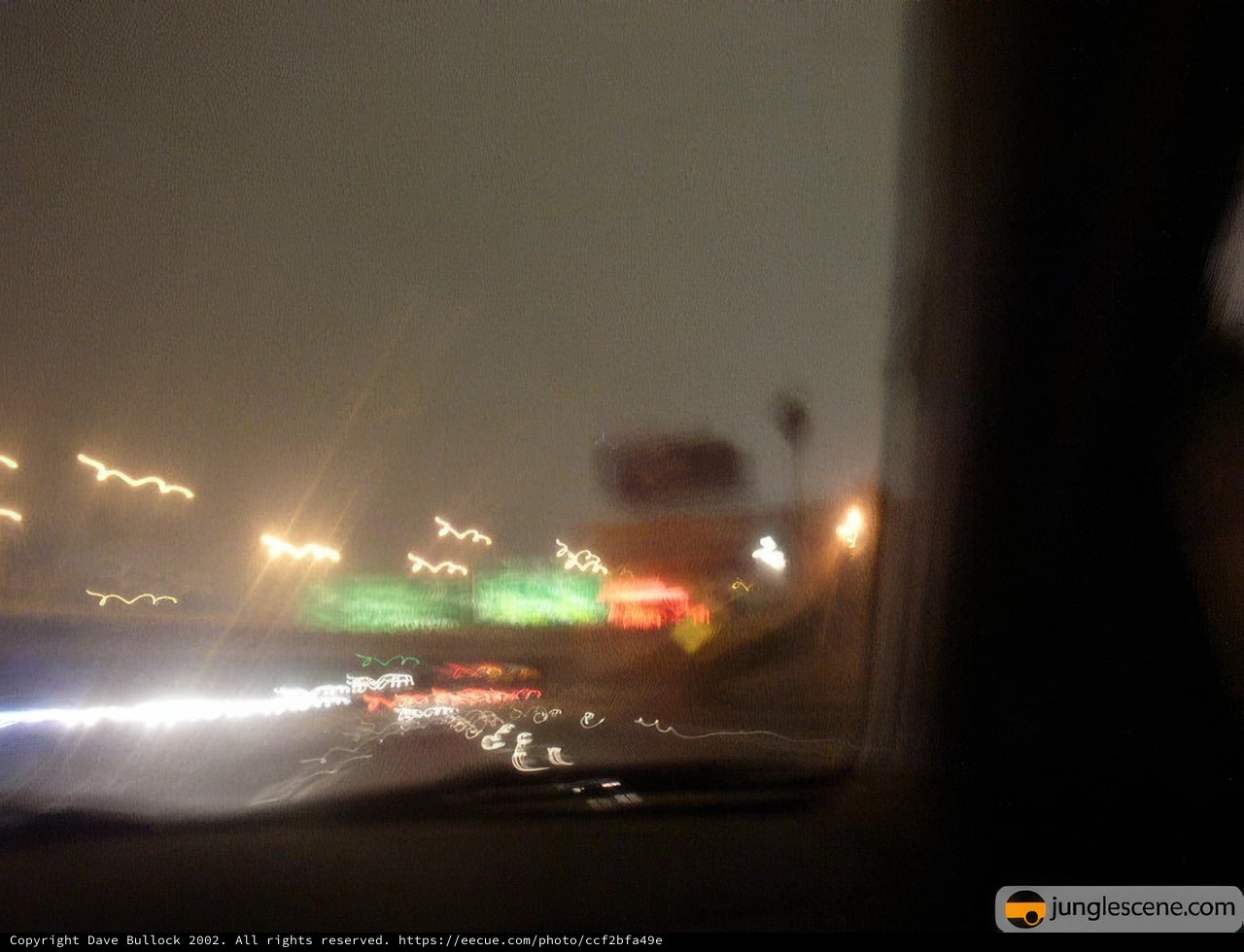 Blazing Traffic at Night