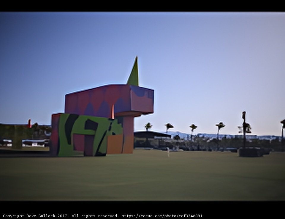Enchanted Villa with a Unicorn on Top
