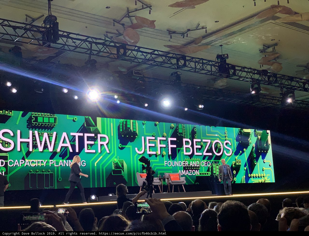 Jeff Bezos Rocks the Stage at Concert in Las Vegas