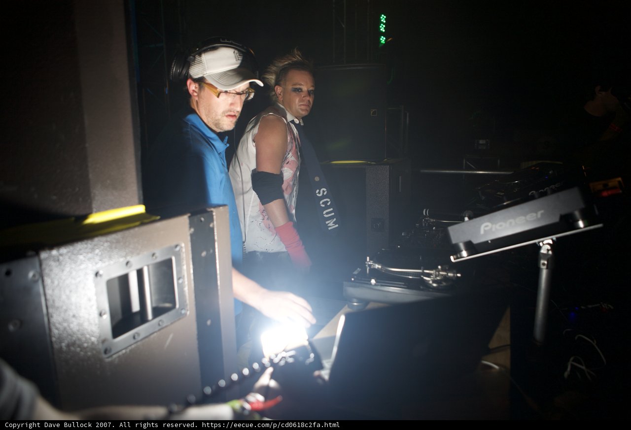 DJ Performance at Night Club