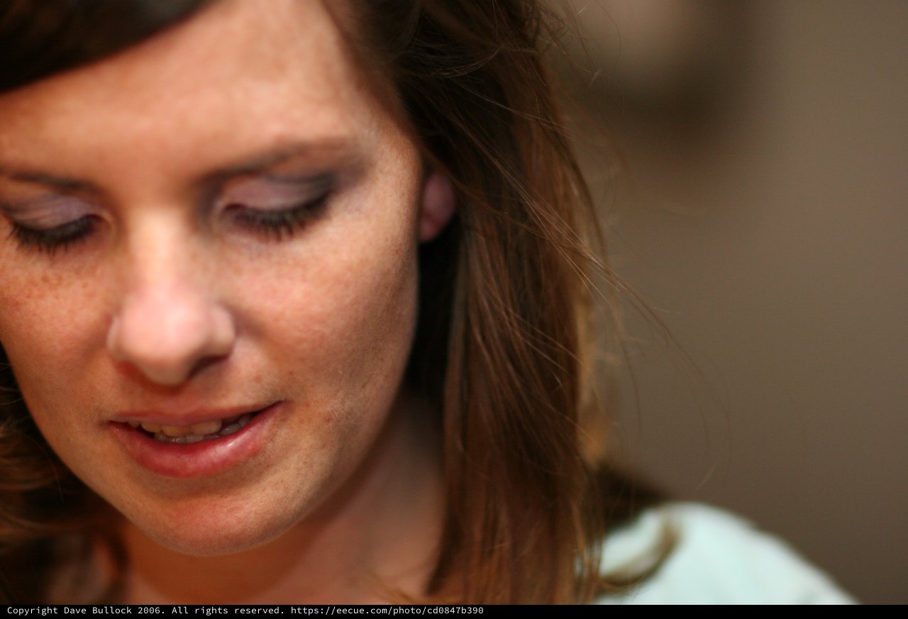 Penelope Lost in Thought, Soft Downward Gaze