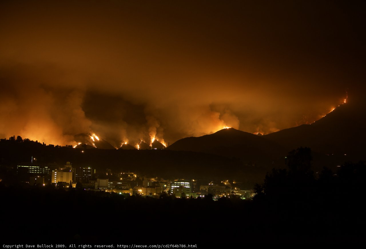 A Fiery View from Above