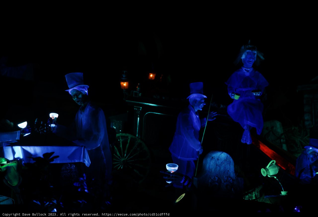 Magical Halloween Night Parade in Disneyland