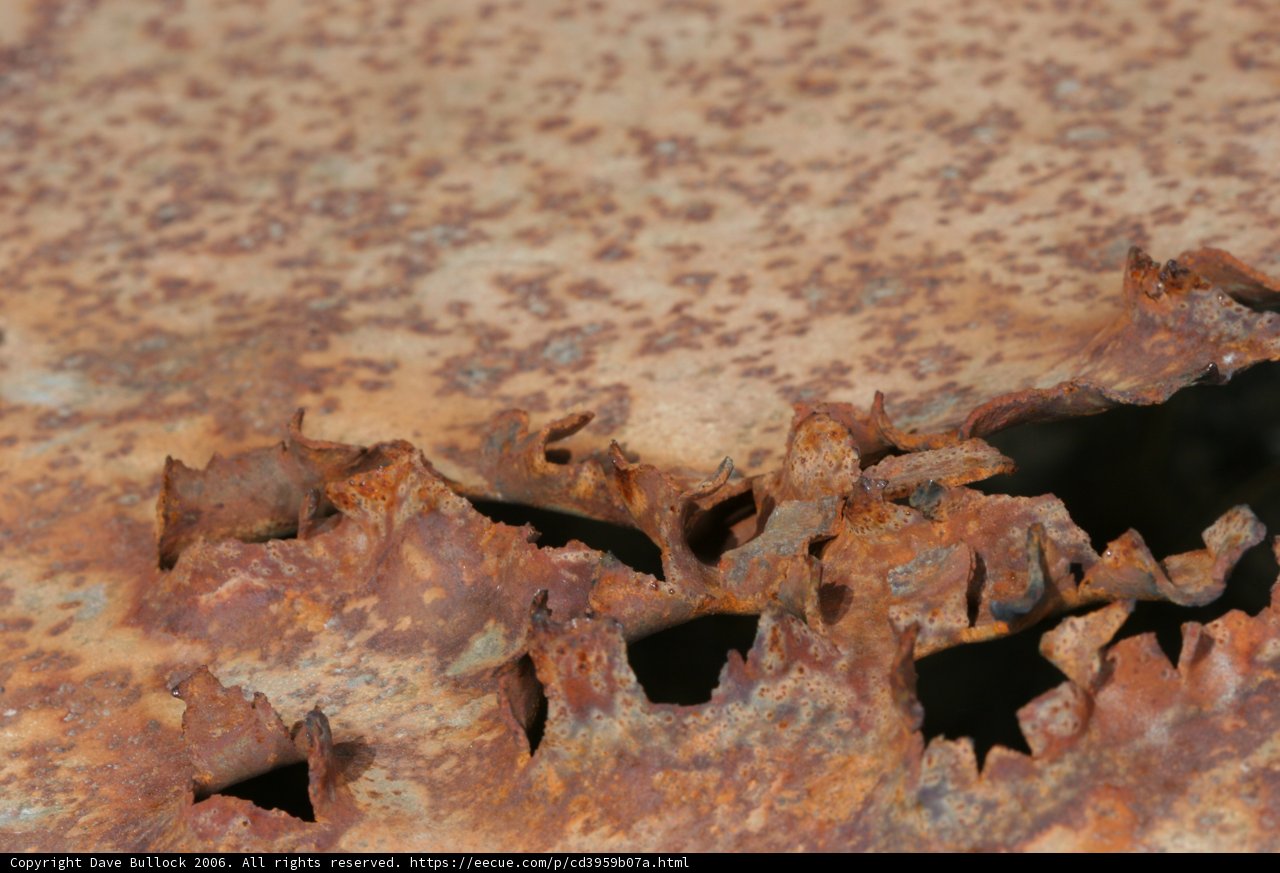Rusty and Corroded