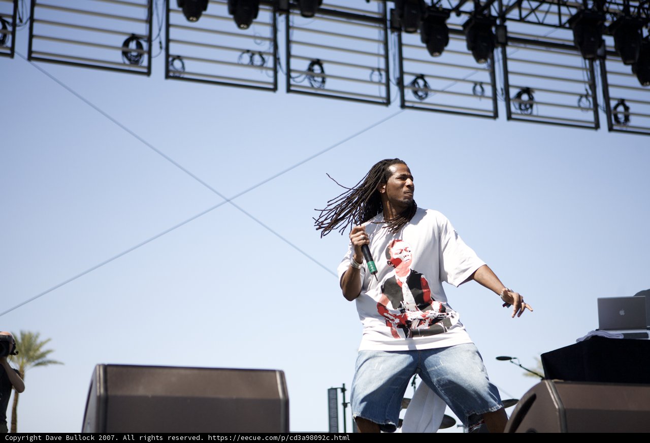 Toki Wright rocks the stage at Coachella