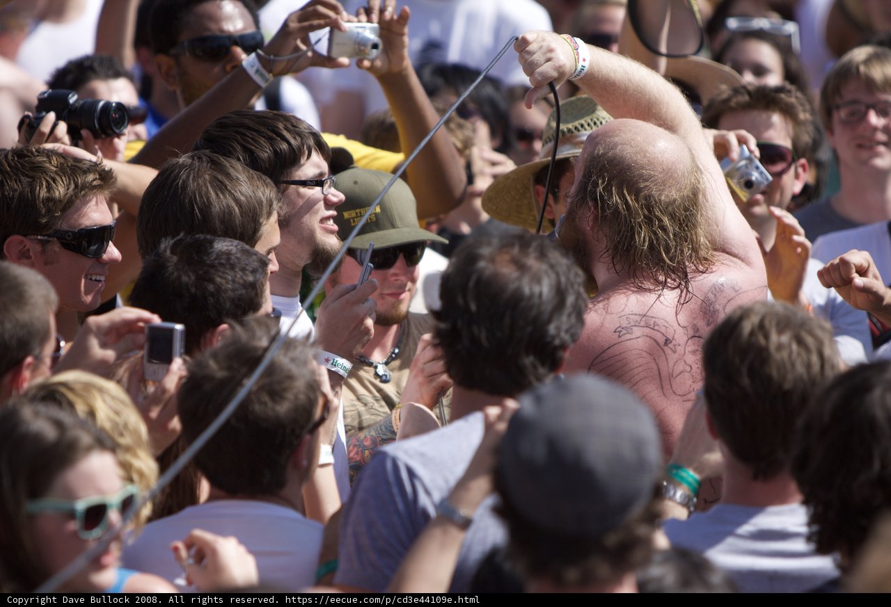 Coachella Crowd Dons Colorful Headgear and Sunglasses