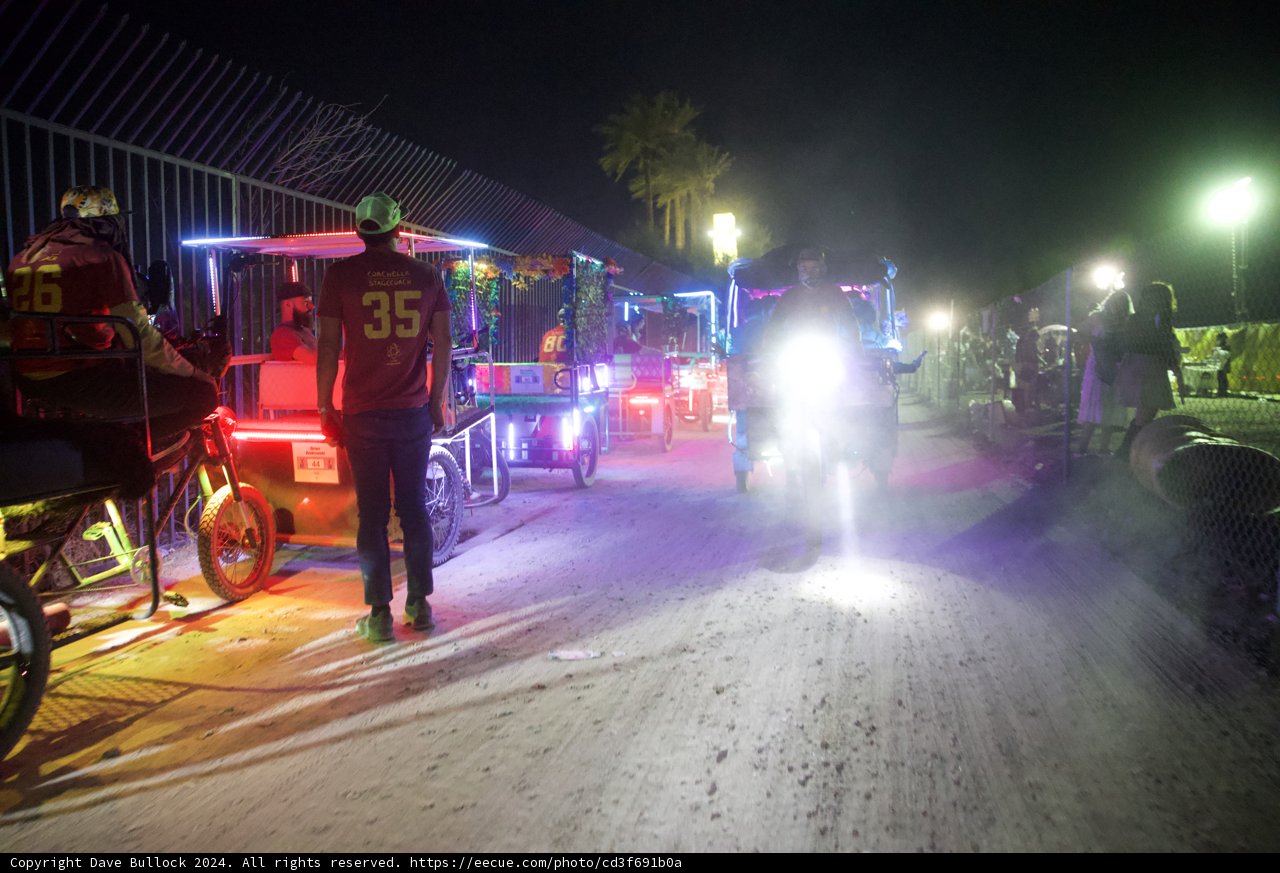 Night Shift at Coachella: A Symphony of Lights and Motion