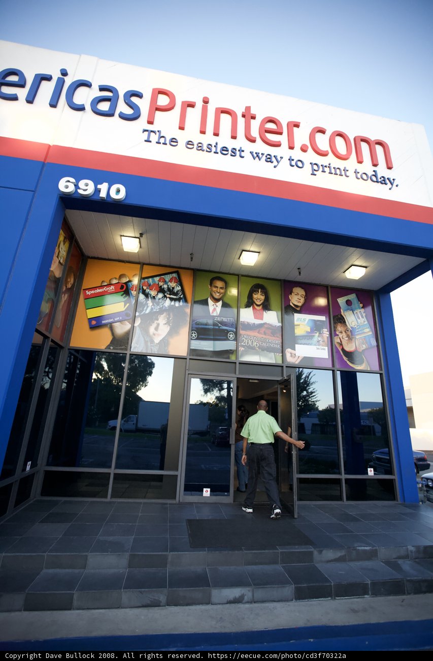 America's Printer on a Sunny Day