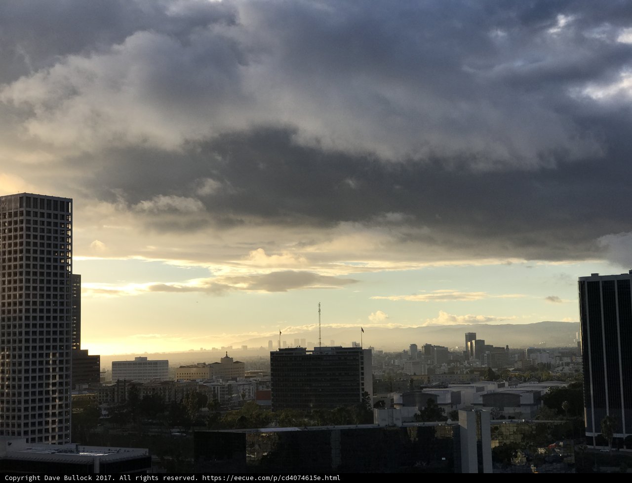 Sunset over the Metropolis