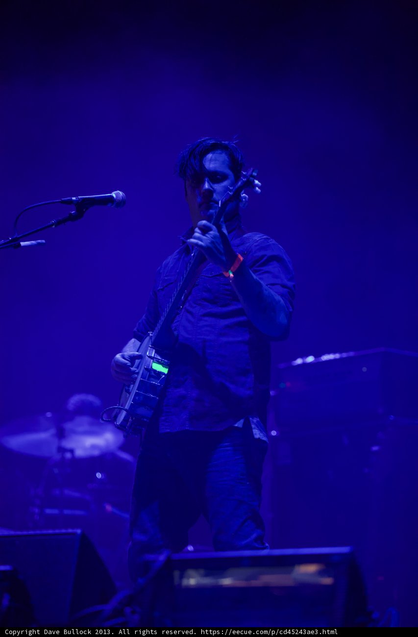 Rocking Out Under the Blue Light