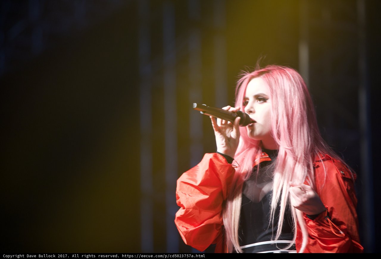 Pink-Haired Performer