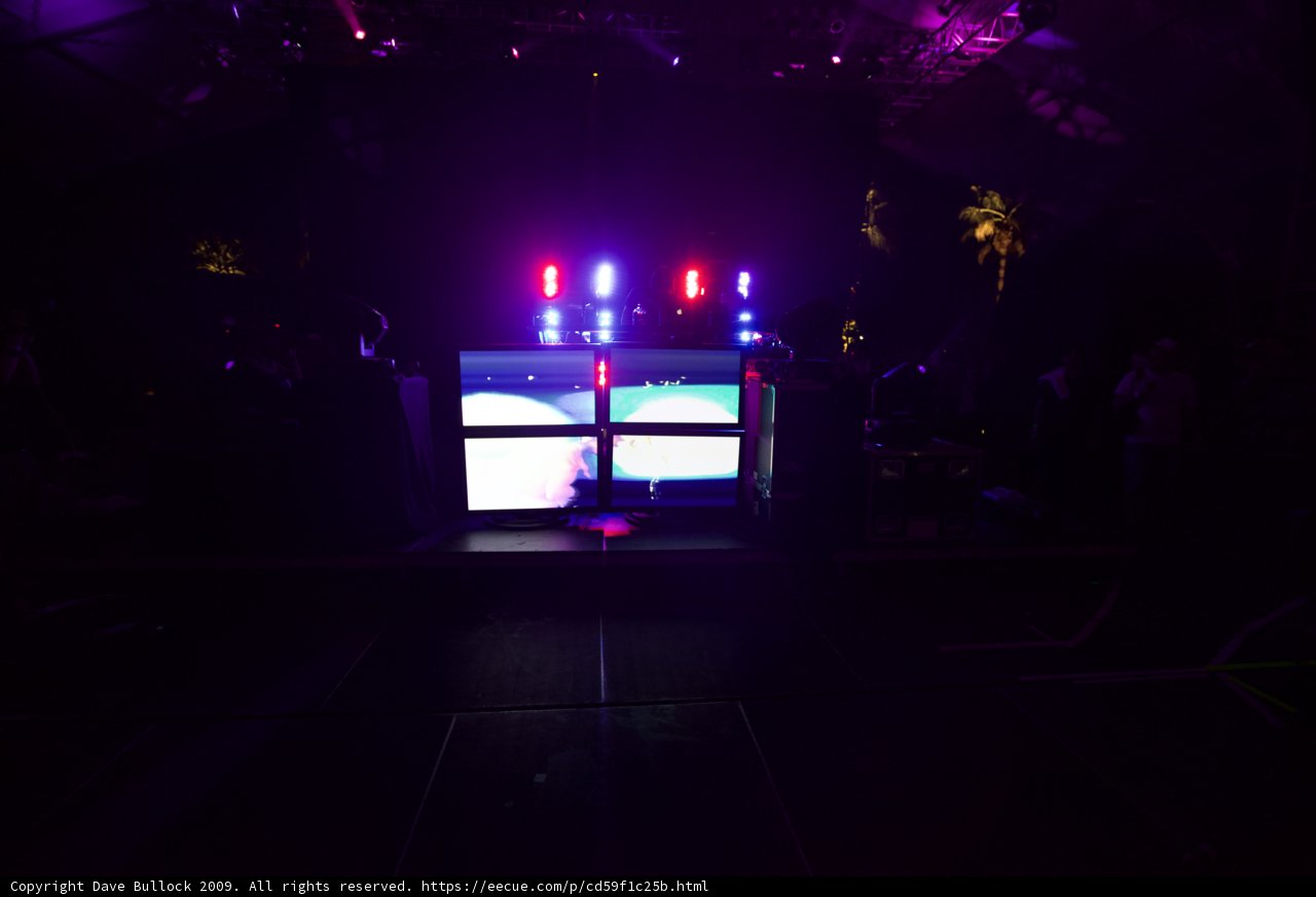 Purple Haze on the DJ Stage