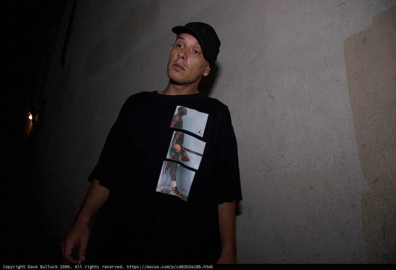 Dj S Poses for the Camera