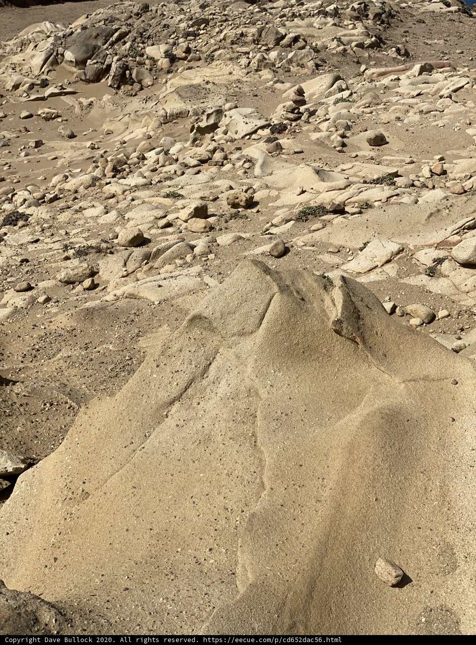 Majestic Rock Formation in Jenner Desert