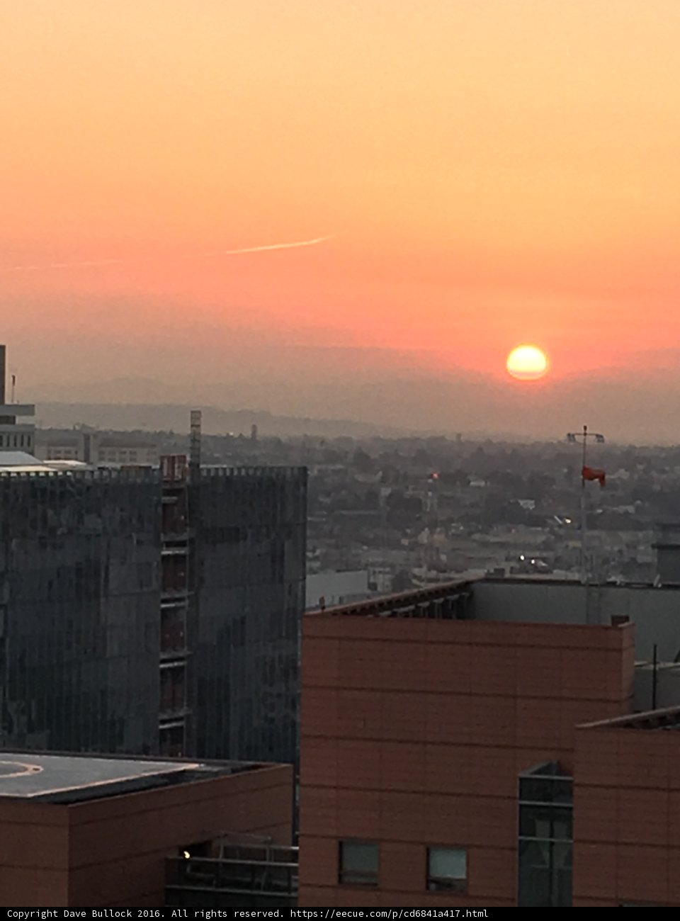 City Skyline During Sunset