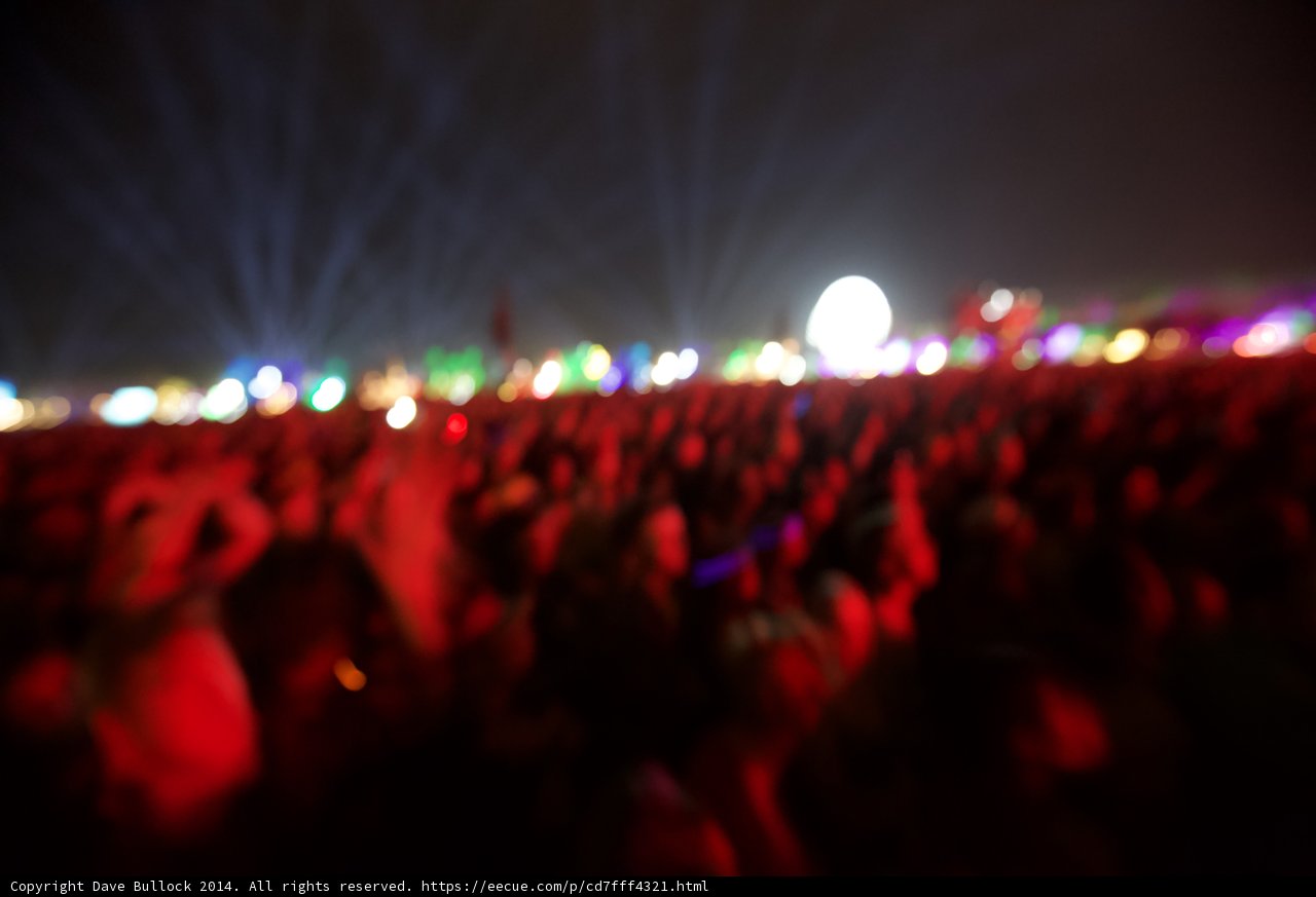 Concert Crowd at Coachella 2014